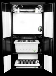 The SuperCloset Deluxe 3.0 Stealth Grow Box Hydroponic Cabinet